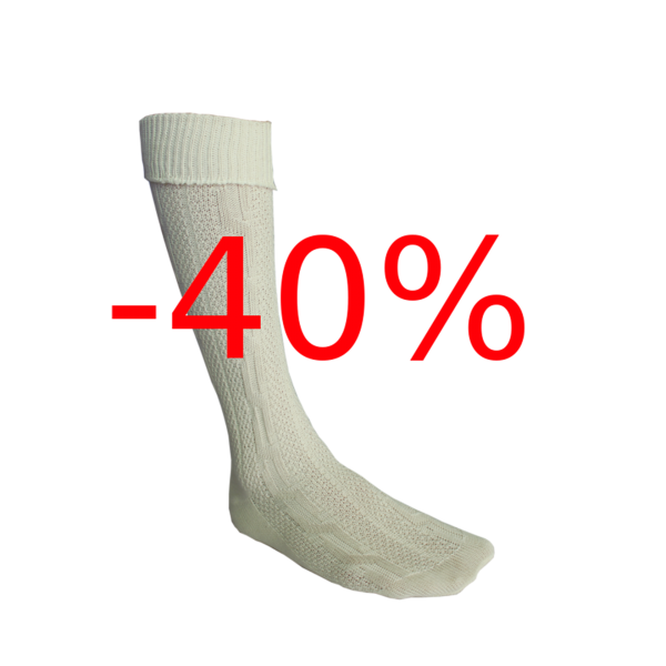 Trachtenstutzen weiß DC 50 