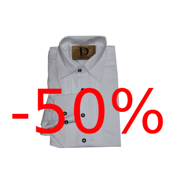 Trachtenhemd in Weiß Classic