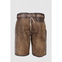 Lederhose Brauner Hirsch mit Gürtel