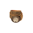 Ledergürtel Rustico - Gürtelschnalle mit Lederhose